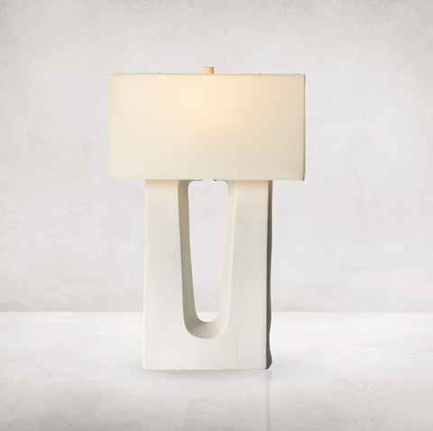 Cuit Table Lamp-Matte White