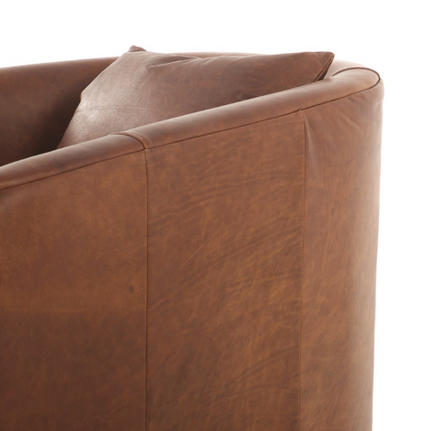 Topanga Swivel Chair-Heirloom Sienna