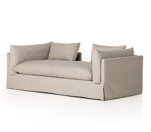 Habitat Slipcover Chaise  - Bennett Moon