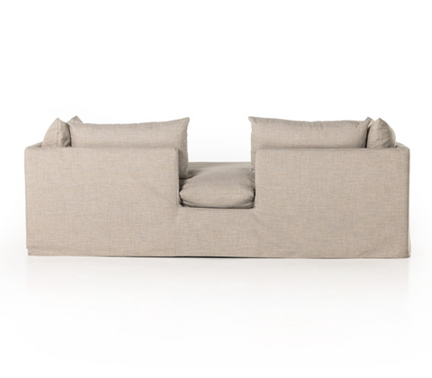 Habitat Slipcover Chaise  - Bennett Moon