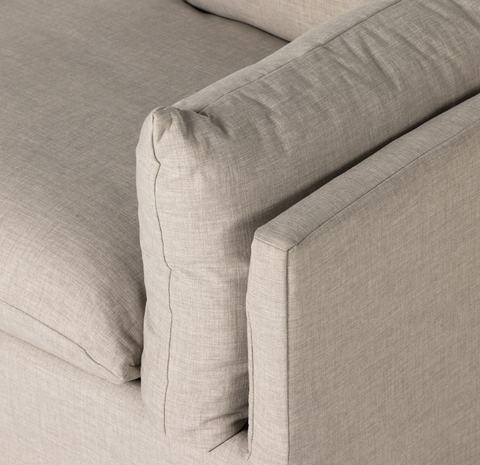 Habitat Slipcover Chaise  - Bennett Moon