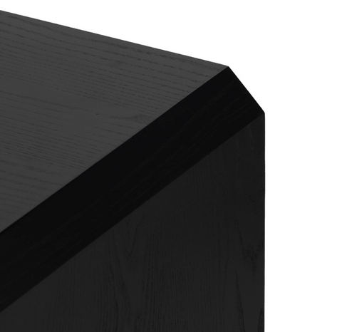 Caspian Console Table - Black Ash