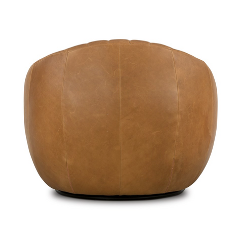 Audie Swivel Chair - Heirloom Sienna