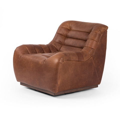Binx Swivel Chair - Heirloom Sienna