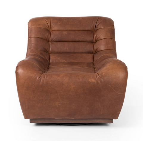 Binx Swivel Chair - Heirloom Sienna