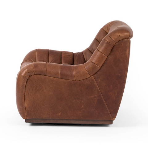 Binx Swivel Chair - Heirloom Sienna