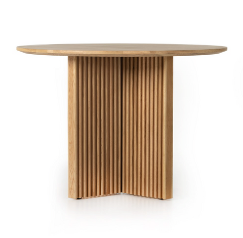 Copo Dining Table 43.5" - Natural Oak