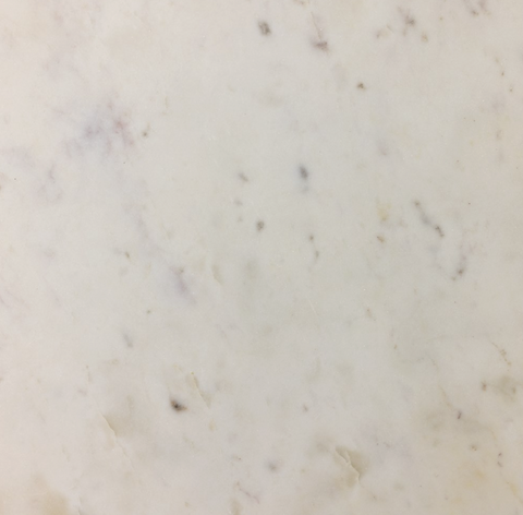 Neda End Table - Polished White Marble