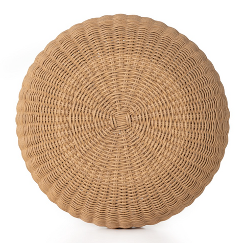 Phoenix Outdoor Accent Stool-Vintage Natural