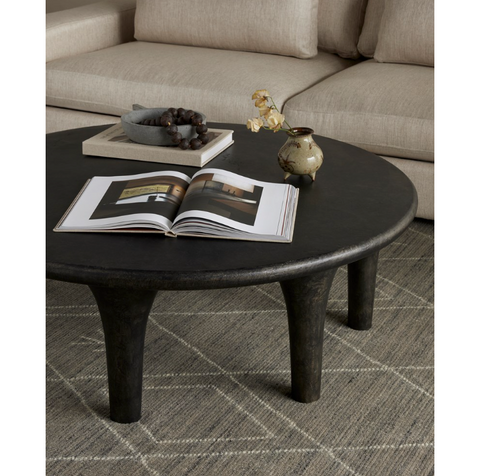 Kelden Coffee Table - Raw Black