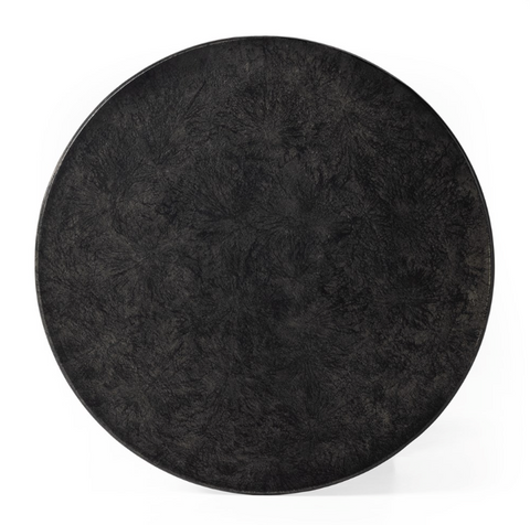 Kelden End Table - Raw Black