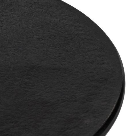 Kelden End Table - Raw Black