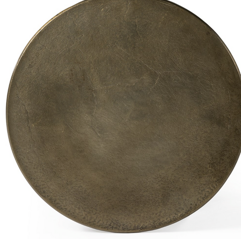 Kelden End Table -Aged Bronze