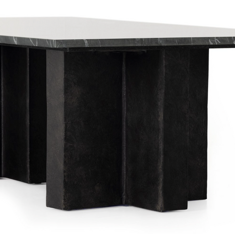 Terrell Coffee Table-Black Marble