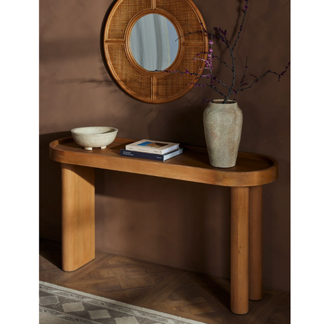 Schwell Console Table - Natural Beech