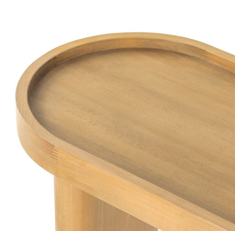 Schwell Console Table - Natural Beech