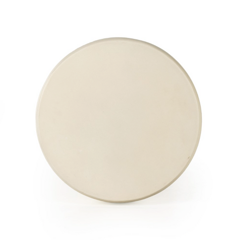 Grecia Outdoor End Table - White Concrete