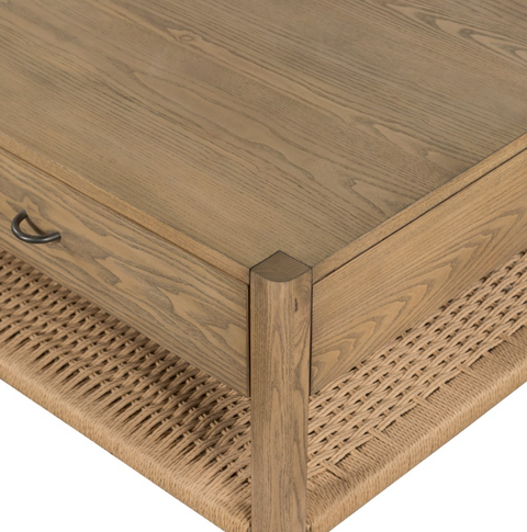 Zuma Coffee Table - Dune Ash