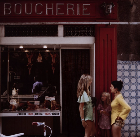 Saint - Tropez Boucherie by Slim Aarons