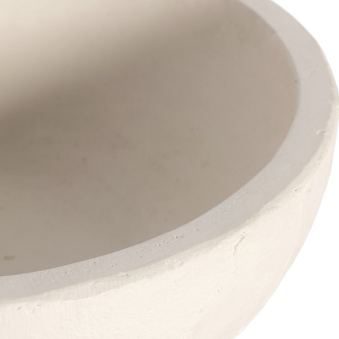 Grano Bowl-Plaster Molded Concrete