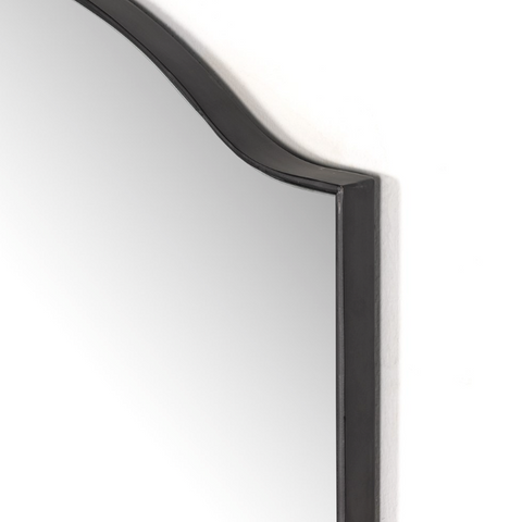Jacques Small Mirror - Gunmetal