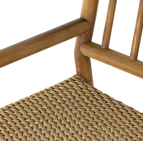 Larsen Outdoor Chair-Natural Teak