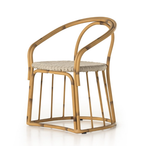 Vago Outdoor Dining Chair -Painted Rattan