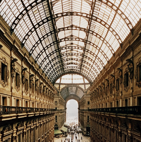 Galleria Vittorio Emanuele II by Slim Aarons