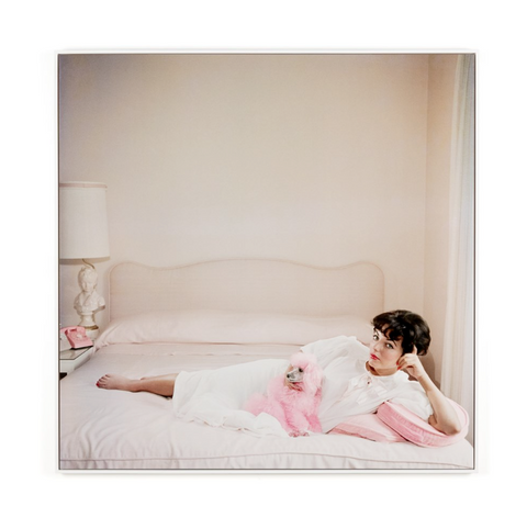 Joan Collins Relaxes by Slim Aarons