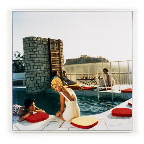 Penthouse Pool by Slim Aarons