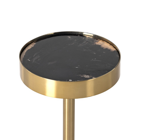 Galen End Table - Dark Petrified Wood