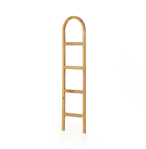 Arched Ladder - Natural Brown Teak