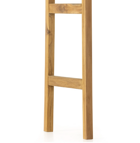 Arched Ladder - Natural Brown Teak