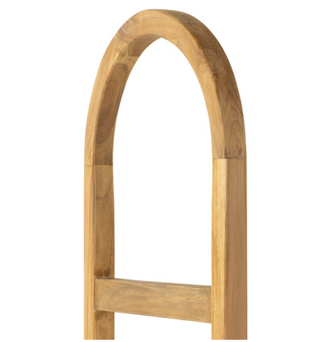 Arched Ladder - Natural Brown Teak