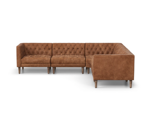 Williams 5Pc Sectional Sofa -NW Camel