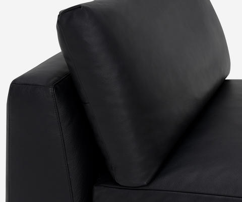 Cello Classic Armless Swivel Chair - Leather