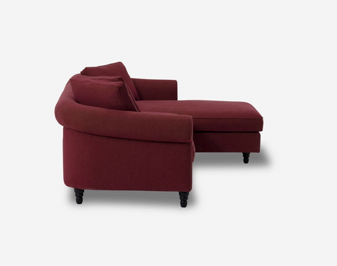 Slope 2Pc Sectional Sofa - Fabric