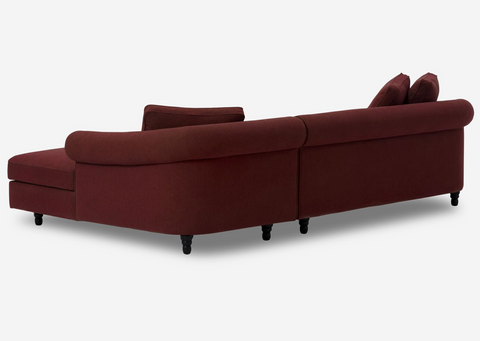 Slope 2Pc Sectional Sofa - Fabric