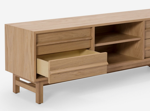 Marcel Media Unit - Oak