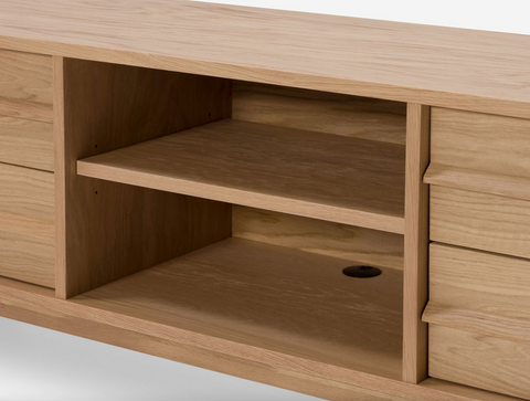 Marcel Media Unit - Oak