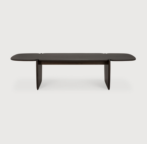 PI Coffee Table, 61" - Mahogany Dark Brown