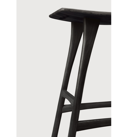 Osso counter stool - Black Oak - Varnished