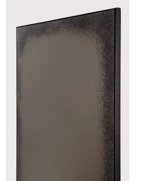 Aged floor mirror,31.5" - Bronze