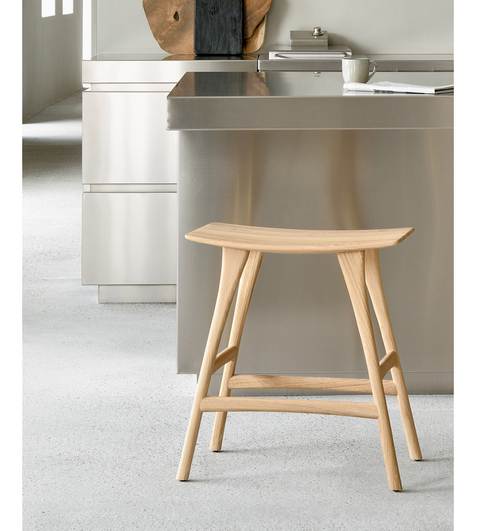 Osso counter stool - Oak - Oiled