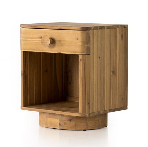 Mallory Nightstand - Light Acacia