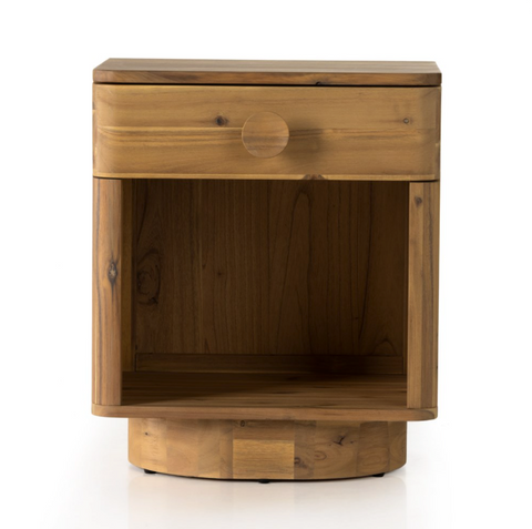 Mallory Nightstand - Light Acacia