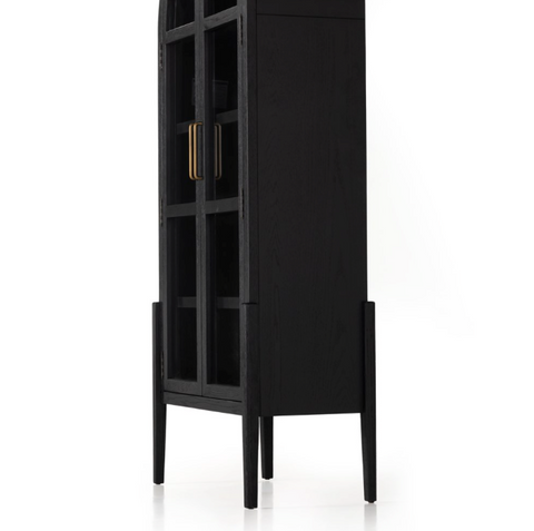 Tolle Cabinet - Drifted Matte Black Solid