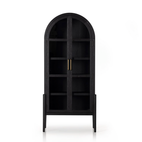 Tolle Cabinet - Drifted Matte Black Solid