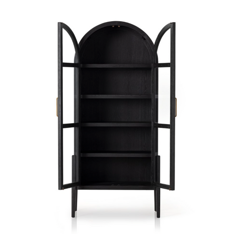 Tolle Cabinet - Drifted Matte Black Solid