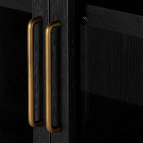 Tolle Cabinet - Drifted Matte Black Solid